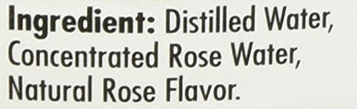Sadaf Rose Water Glass Bottle, 10 fl. oz., Clear, Model 38-5912