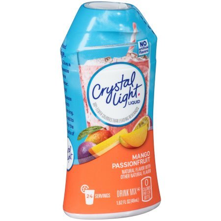 Crystal Light Liquid Mix, Mango Passion Fruit, 1.62 Oz (Pack Of 8)