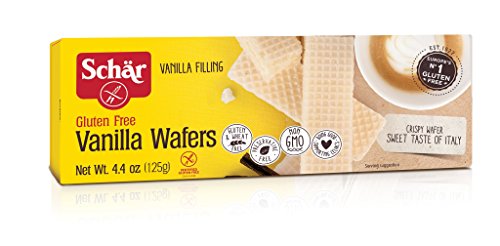Schar Vanilla Wafers, Gluten Free, 4.4-ounces (Pack of 6)
