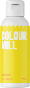 Colour Mill Oil-Based Food Coloring, 100 Milliliters (Yellow)