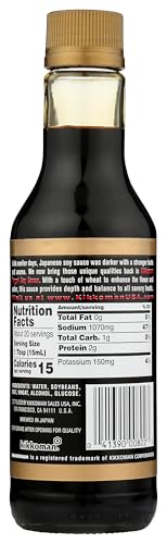 Kikkoman Soy Sauce, Tamari, 10 Ounce (Pack of 3)