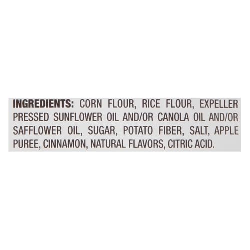 Sensible Portions Garden Veggie Snacks - Veggie Straws, Snack Size, Apple Cinnamon, 1 Oz (Pack of 24)