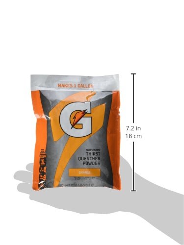 Gatorade Thirst Quencher Powder, Makes 1 Gallon/Pouch, 40 Count, Orange, 372.8 Oz