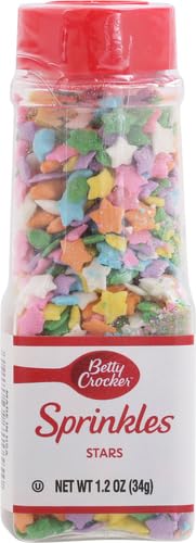 SIGNATURE BRANDS BETTY CROCKER DECORS REGULAR SPRINKLES EDIBLE CAKE DECORATN 1.2 OZ (Assorted)