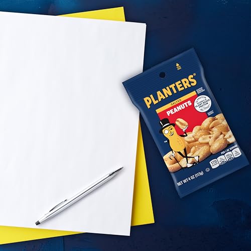 Planters Salted Peanuts, 4 Ounce (Pack Of 12)