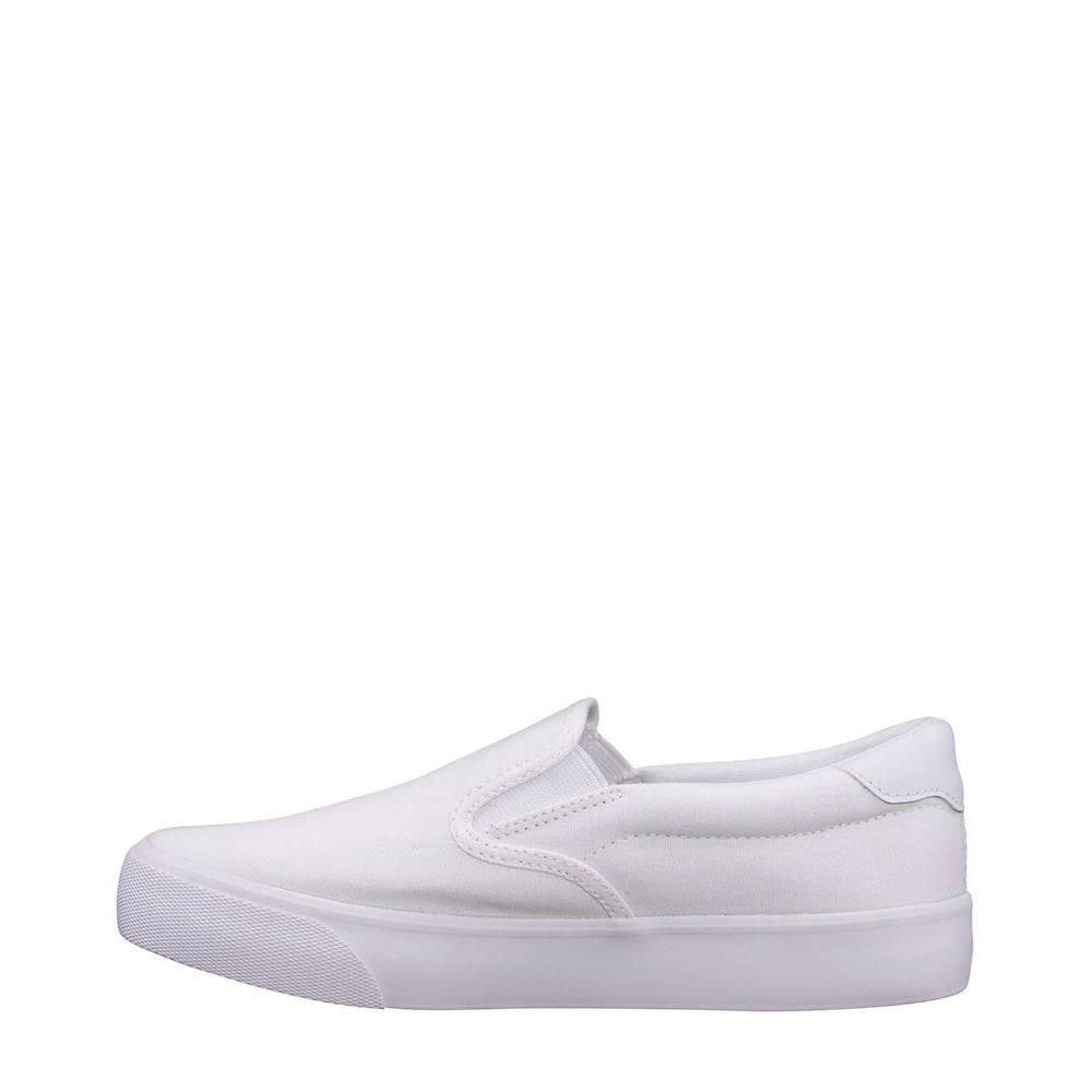 Lugz Womens Clipper Fashion Sneaker, Whitewhite, 8 Wide