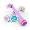 Brusheez Electronic Toothbrush Replacement Brush Heads 2 Pack (Sparkle The Unicorn)