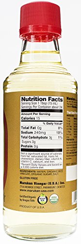 Marukan Seasoned Gourmet Rice Vinegar Dressing, 12 Fl Oz (11203)