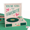 Just for the Record Anniversary 5''x7'' Card