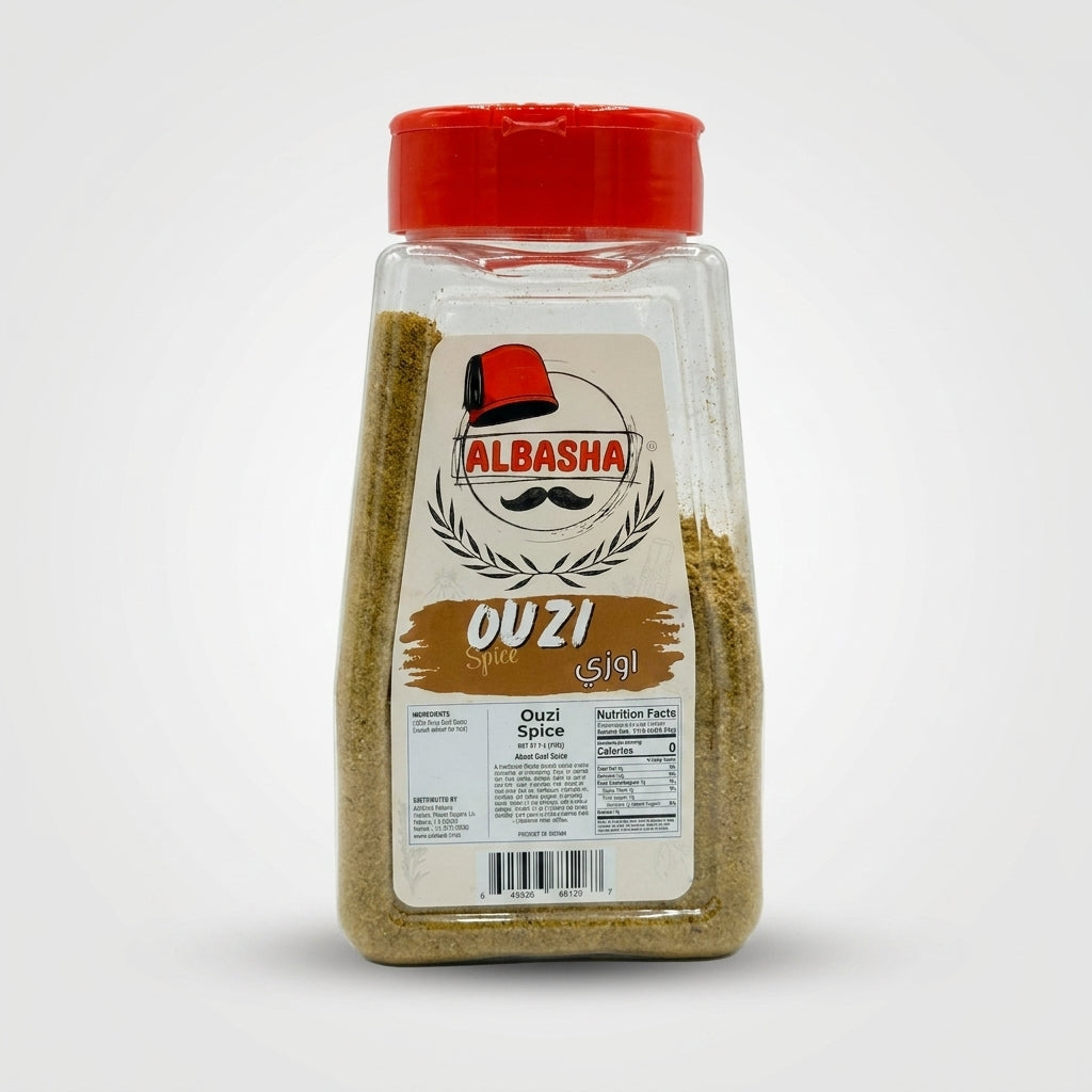 AlBasha Ouzi Spice 300g - Authentic Middle Eastern Seasoning Blend