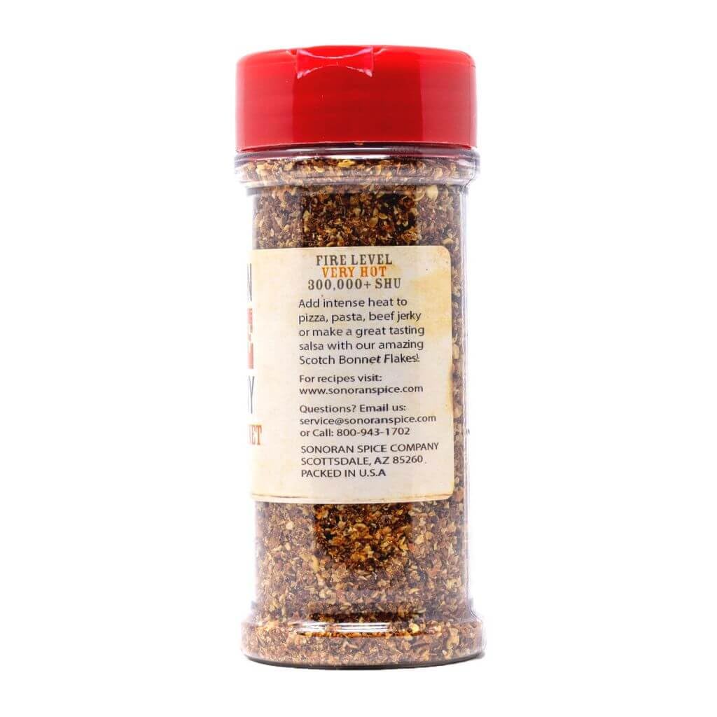 Scotch Bonnet Pepper Flakes (4 Oz)