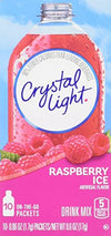 Crystal Light On The Go Raspberry Ice, 10-Packet Boxes (Pack Of 4)