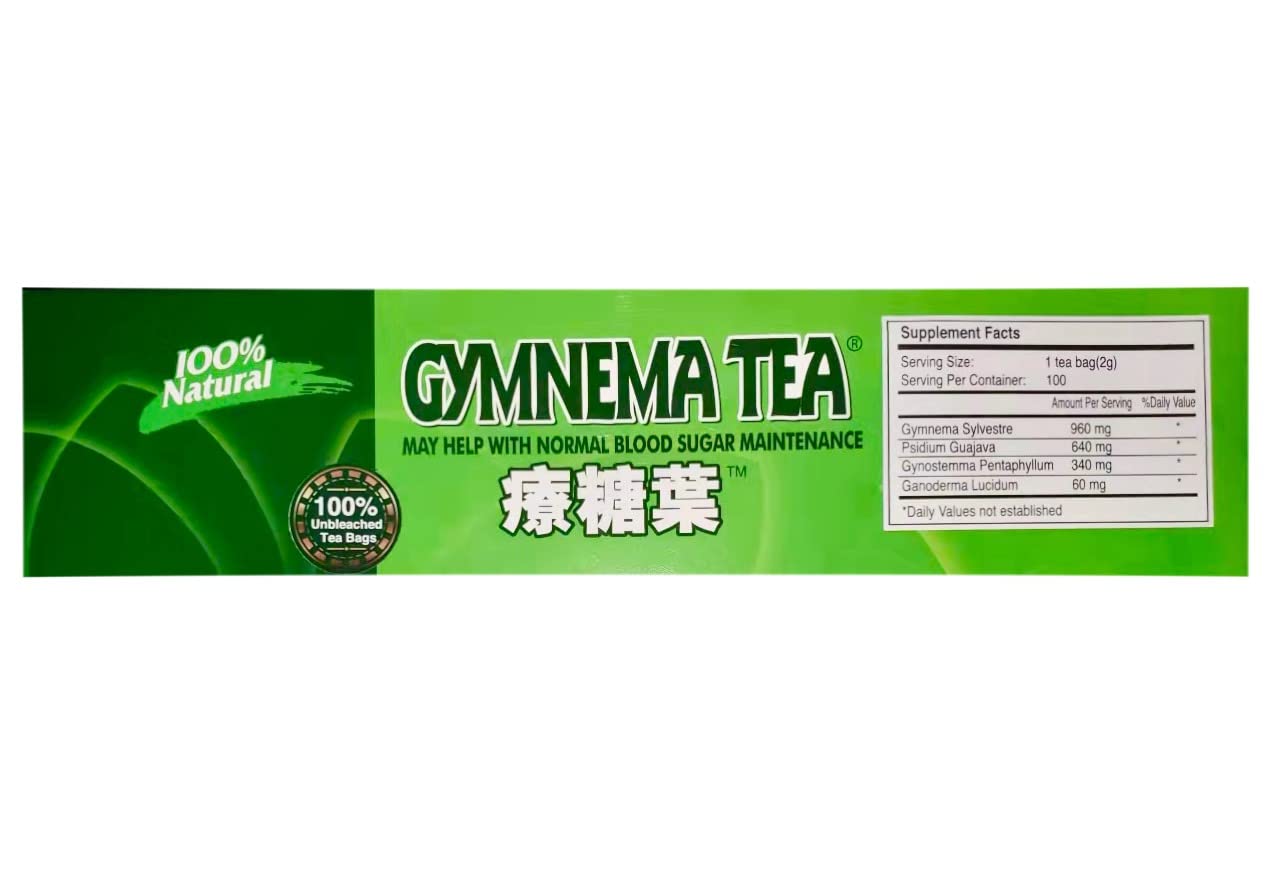 Shigu Mountain Gymnema Tea - Unbleached Bags - Brown