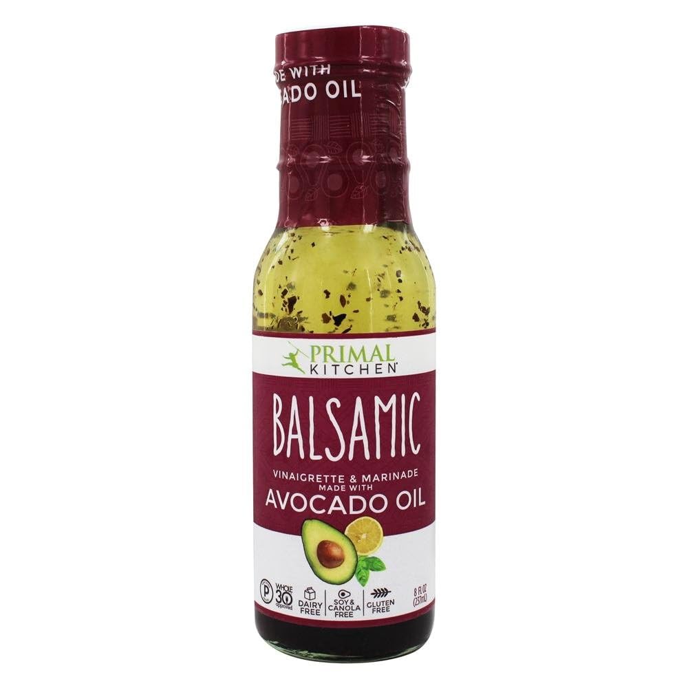 Primal Kitchen, BALS VINGRT, AVO Oil, DF, Pack of 6, Size 8 FZ - No Artificial Ingredients Dairy Free Gluten Free