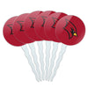 Saginaw Valley State Primary Logo Cupcake Picks Toppers Decoration Set of 6