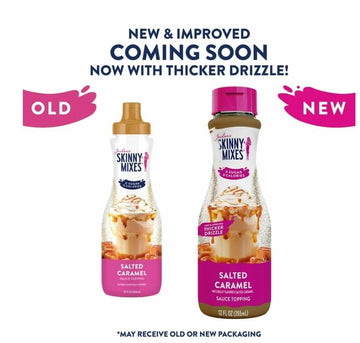 Generic Zero Calorie Salted Caramel Sauce Syrup for Coffee, Dessert, Yogurt, 12.7 Fl Oz