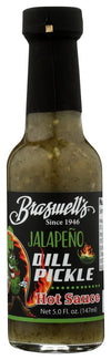 Braswell'S Dill Pickle Jalapeno Hot Sauce