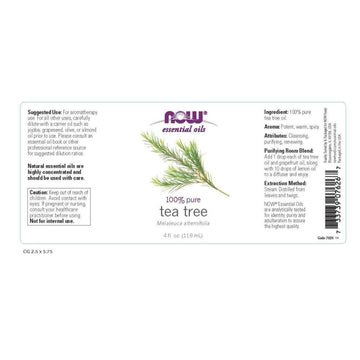 Now Foods: Tea Tree Oil, 4 Oz