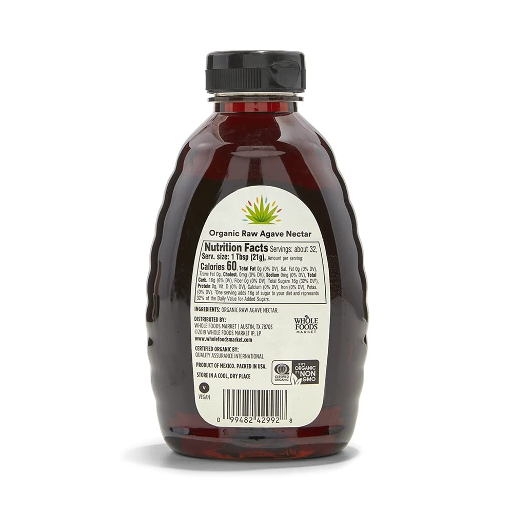 365 by Whole Foods Market, Organic Raw Agave Nectar, 23.5 Ounce