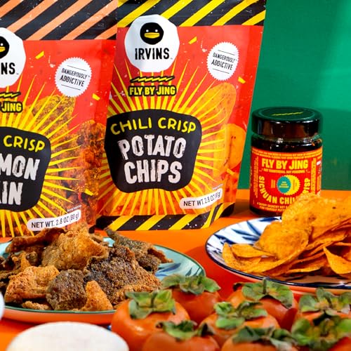 Irvins X Fly By Jing Chili Crisp Potato Chips 3-Pack (2.8 Oz)