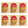 Royal Lemon, Garlic, and Herb Basmati White Rice and Chickpeas - Ready to Heat Basmati Rice - (6 Pack) 8.5 oz Microwaveable Pouc
