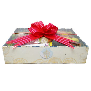 The Gift Tree Fragrance Holi Gift Hamper | Three Natural Eco Friendly Holi Color, Thandai, Almond Brittle, Chips And Chocolate |