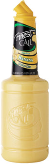 Finest Call Premium Banana Puree Drink Mix, 1 Liter Bottle (33.8 Fl Oz)