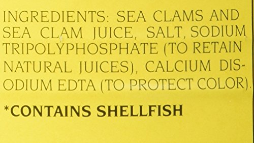 Chopped Sea Clams 2/51 Oz. (Basic Pack)