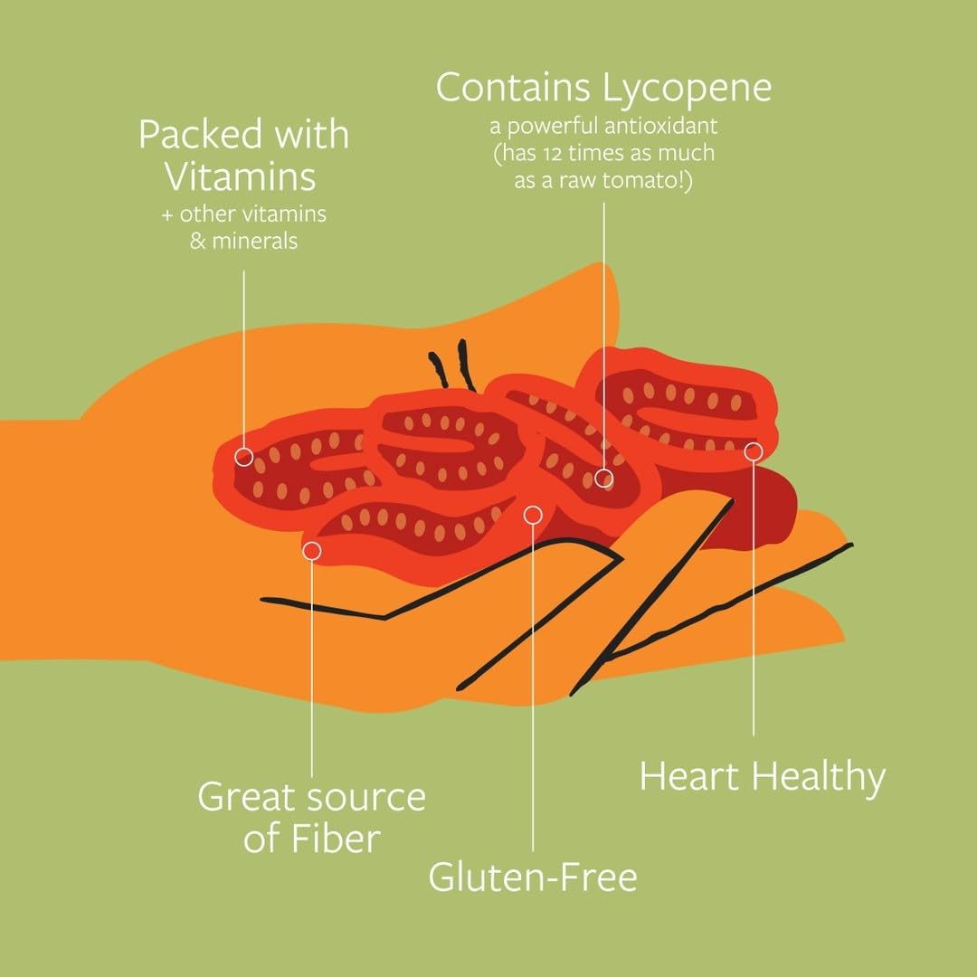 California Sun Dry Sun-Dried Tomatoes in Oil, Julienne Cut with Herbs, 8.5oz (Pack of 2), Gluten-Free
