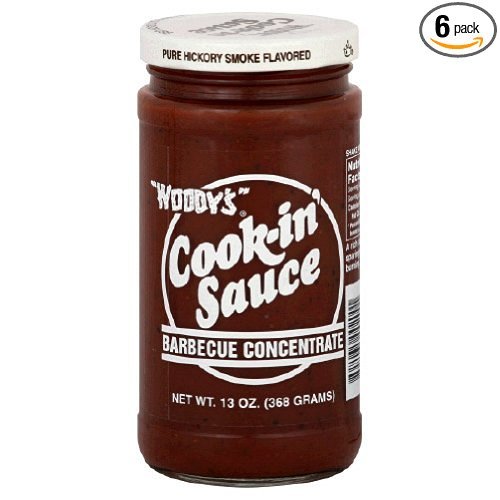 WOODYS Cook-In Sauce, 13 Ounce (Pack of 6)