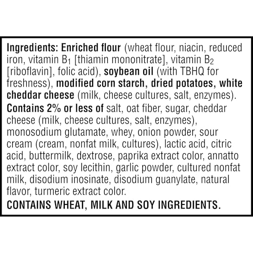 Cheez-It Snapd Cheese Cracker Chips, Thin Crisps, Lunch Snacks, Double Cheese, 7.5oz Bag (1 Bag)