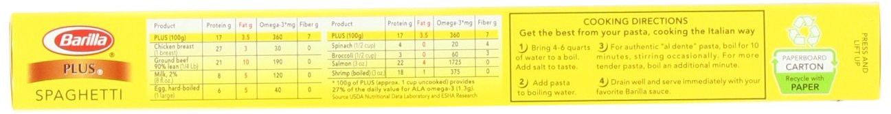Barilla Plus Pasta, 14.5 Ounce