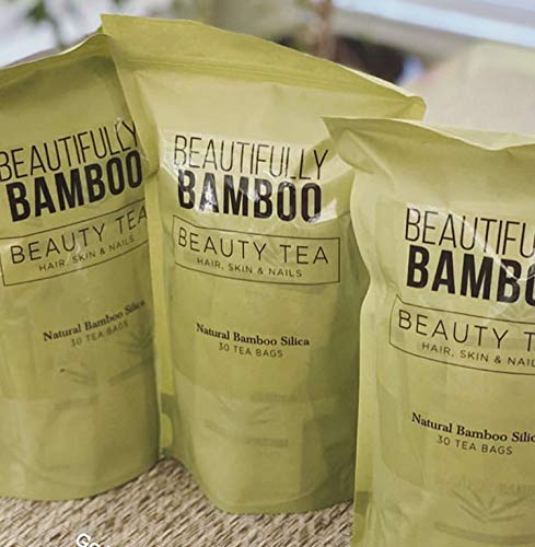 Bamboo Tea - Rich In Organic Silica- For Healthy Hair, Skin & Nails- 30 Day Challenge!