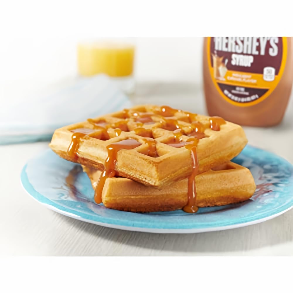 HERSHEYS Caramel Syrup, 22 Ounce (Pack of 6)