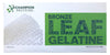 Bronze Leaf Gelatin Sheets, 300 Sheets, 150 Bloom, Champion Leaf Gelatine, 1/KG (2.2/Lbs)