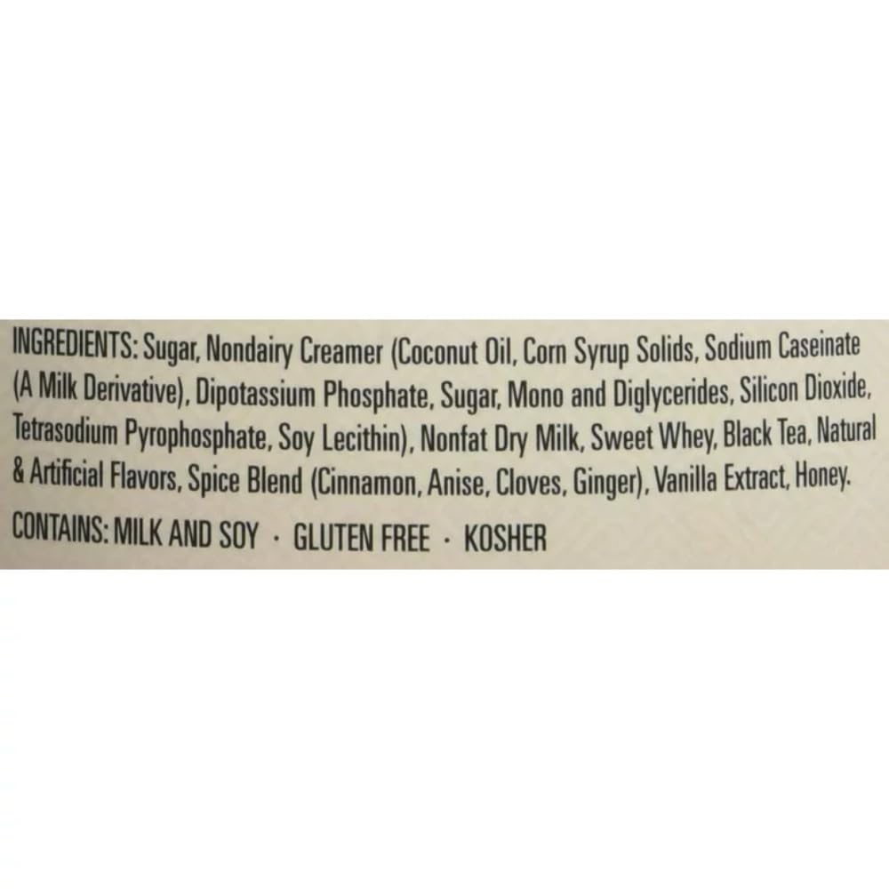 Pacific Chai Instant Powdered Chai Mix, Vanilla Chai Flavor, 48 Ounce Canisters Each (Pack Of 3)