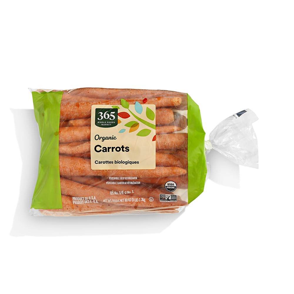 365 By Whole Foods Market, Organic Carrots Bag, 80 Ounce