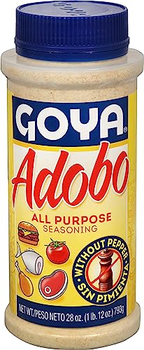 Goya Foods Adobo All Purpose Seasoning without Pepper, 28 Ounce (Pack of 12)