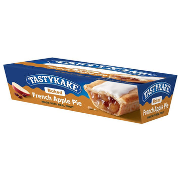 Tastykake French Apple Pie, Baked with Real Fruit, 4 oz (Pack of 6)