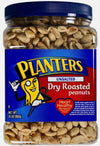 Planters Unsalted Dry Roasted Peanuts, 35 oz.