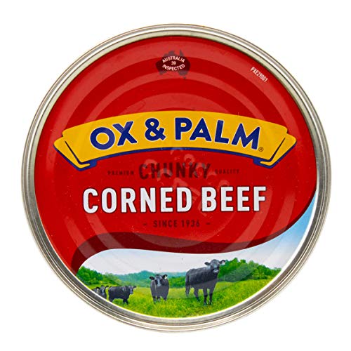 Ox & Palm Corned Beef, Original Chunky Style, 11.5 Oz (Pack Of 12)