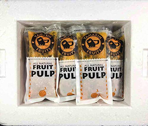 Passion Fruit - All Natural Fruit Pulp Frozen Packs (4Lbs) (Yellow Passion Fruit)