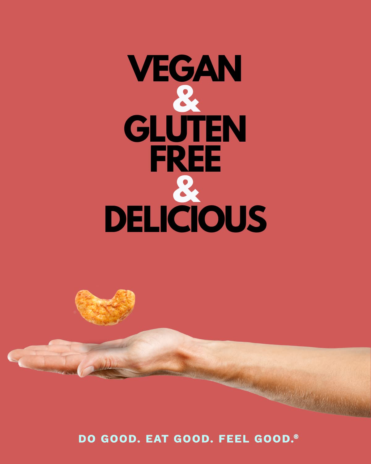 Peri Peri Air Roasted Whole Cashews By Karma Nuts, Savory, Spicy, Peanut-Free Facility, Kosher, Everyday Nut Snack, 7Oz Resealable Bag - 6 Pack