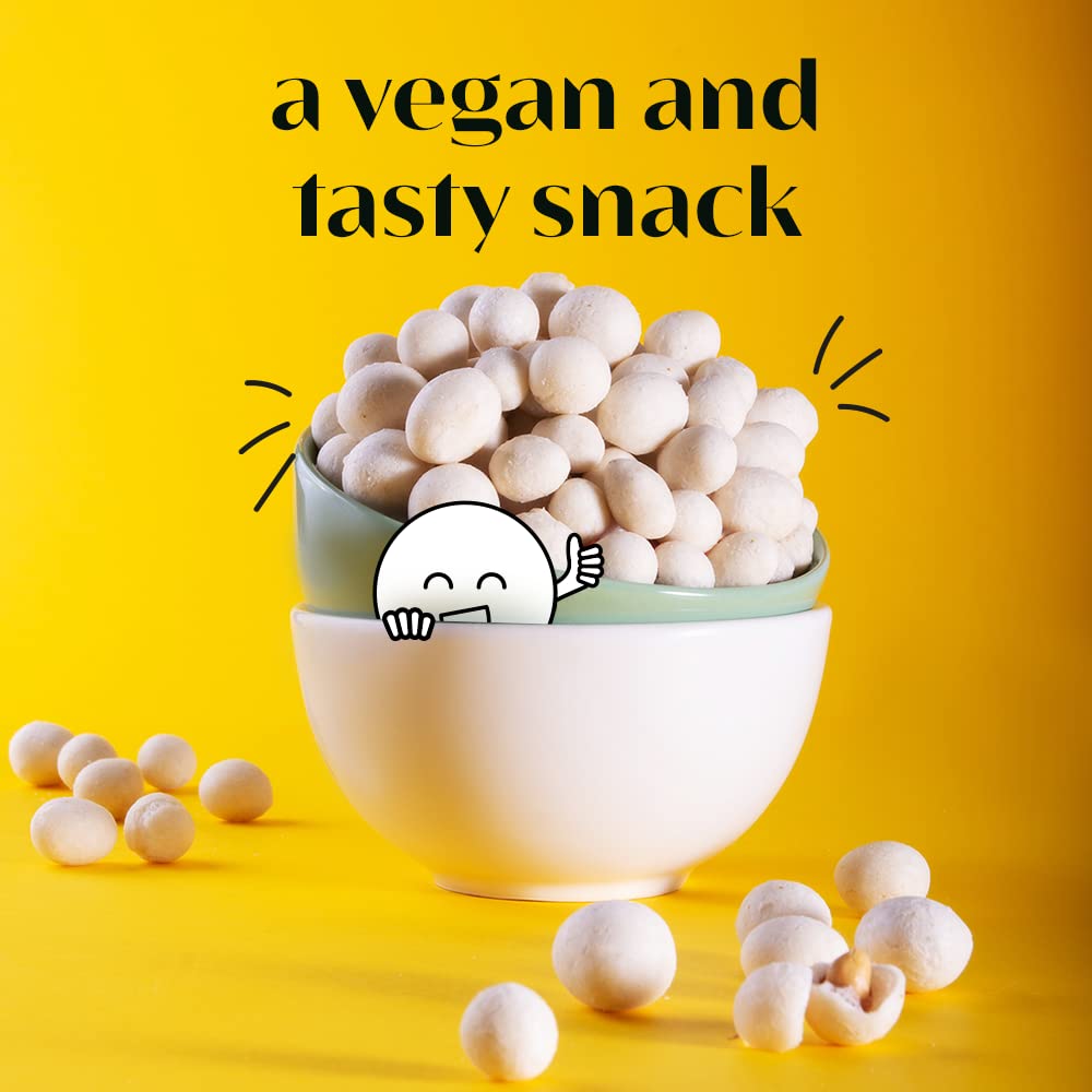 Crunchy Peanuts Coated With Cassava | Lightly Salted | Gluten-Free Snack | Vegan Snack | Ovinhos De Amendoim | Cacahuates | Yuca