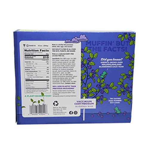 Prep Foods - Abes, Wild Blueberry Smash Mini Muffins (FROZEN EACHES)