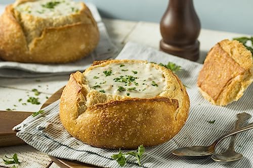 Legout New England Clam Chowder Condensed Canned Soup, 0G Trans Fat, 51 Oz, Pack Of 12