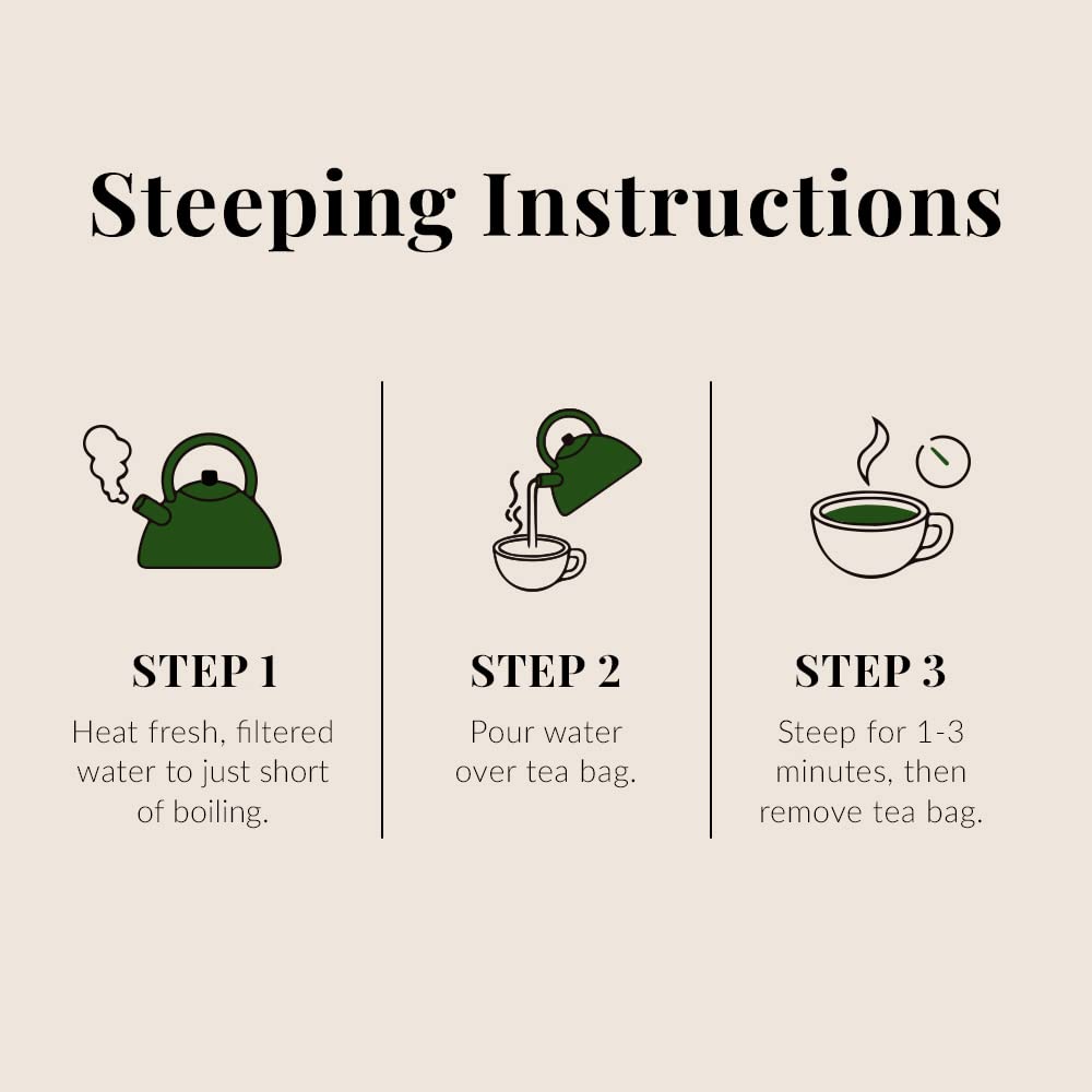 The Republic Of Tea - Organic Jasmine Green Tea, 50 Tea Bags