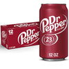 Dr Pepper Soda, 12 Fl Oz Cans, 12 Pack