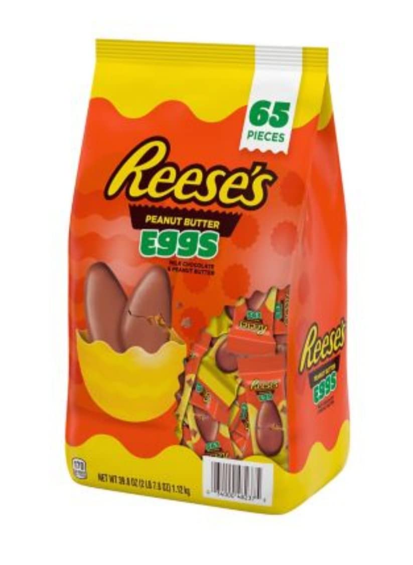 Reese's Peanut Butter Eggs, 39.8oz Bag - Creamy Chocolate & Peanut Butter Treats for Easter & Year-Round Enjoyment
