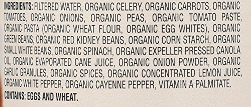 Health Valley Organic No Salt Added Soup, Minestrone, 15 Ounce